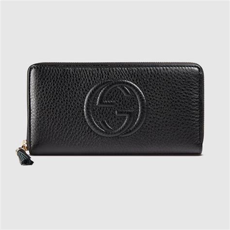 gucci wallets and accessories|gucci soho leather zip around wallet.